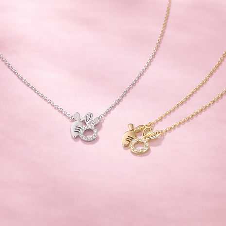Rabbit Pendant Necklace