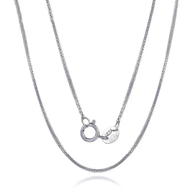 Jewelry 18K Gold Necklace Yellow Gold Rose Gold White Gold