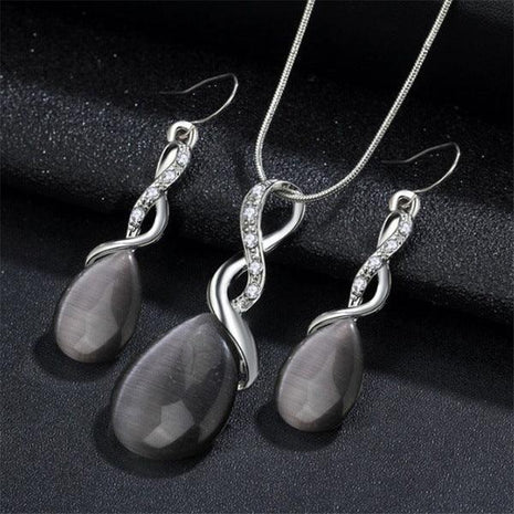 Women’s Opal Jewelry Set