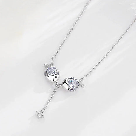 Dainty Zircon Pendant Necklace