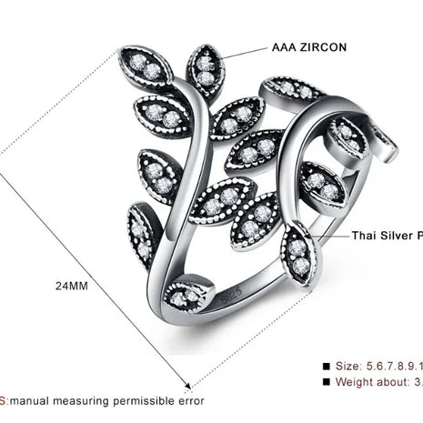 Tree of Life Rings Black Vintage Rings