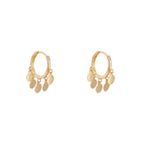 Mini Wafer Earrings