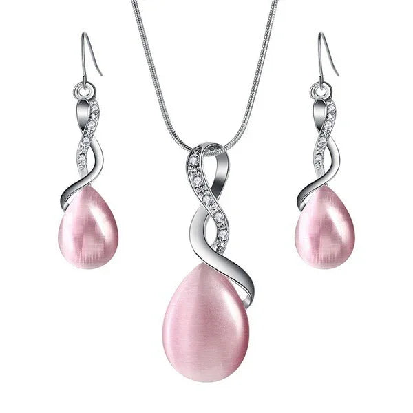 Women’s Opal Jewelry Set