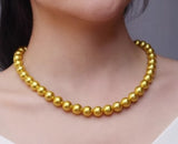 Gold Pearl Bracelet Freshwater Pearl