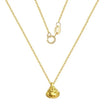 18K Yellow Gold Buddha Pendant Necklace