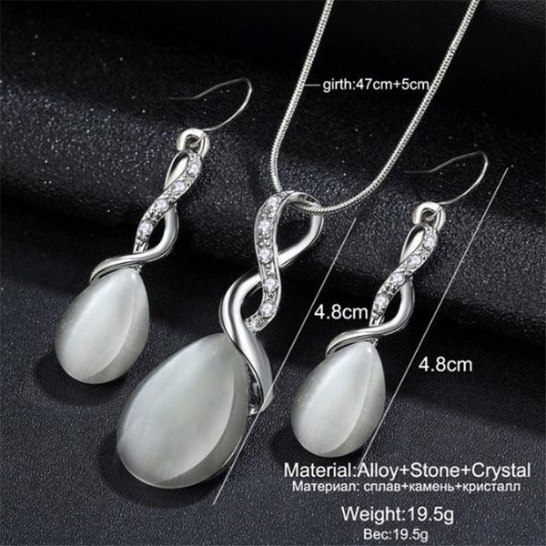 Women’s Opal Jewelry Set