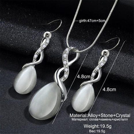 Women’s Opal Jewelry Set