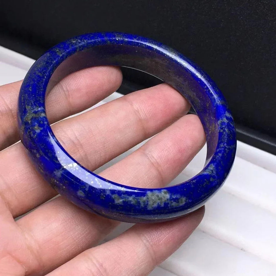 Natural Blue Gold Raw Ore Bracelet