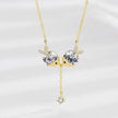 Dainty Zircon Pendant Necklace