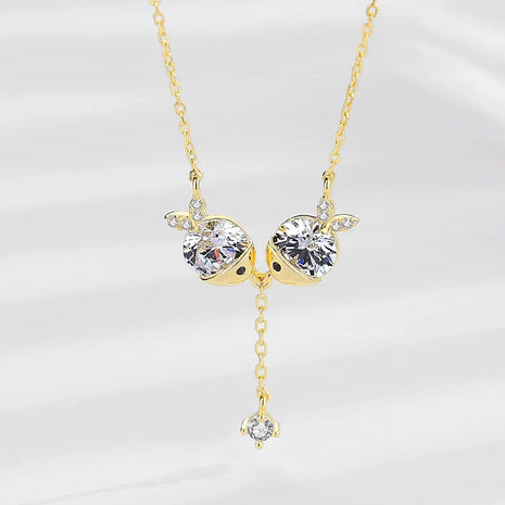 Dainty Zircon Pendant Necklace