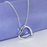 Fashion Temperament Heart Necklace Woman
